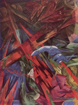 Tableaux abstraits célèbres œuvres - Tiers poussin vente expressionniste